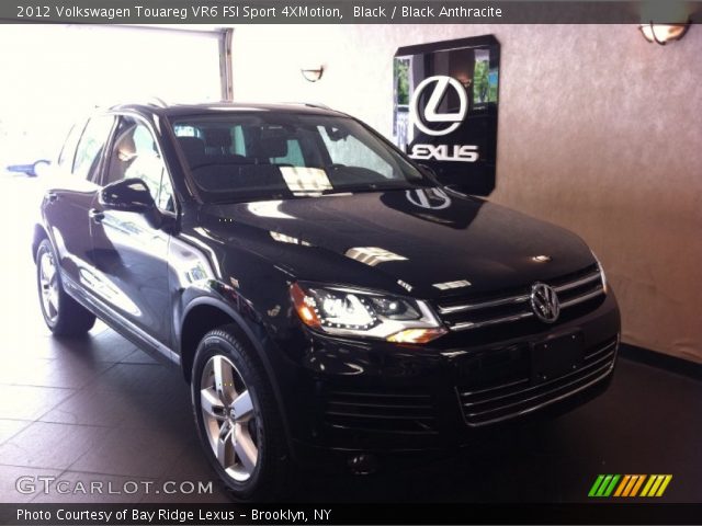 2012 Volkswagen Touareg VR6 FSI Sport 4XMotion in Black