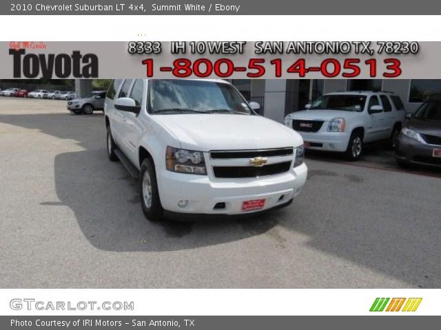 2010 Chevrolet Suburban LT 4x4 in Summit White