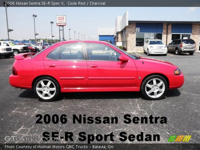 2006 Nissan Sentra SE-R Spec V in Code Red