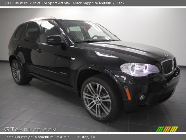 2013 BMW X5 xDrive 35i Sport Activity in Black Sapphire Metallic