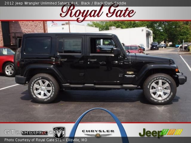 2012 Jeep Wrangler Unlimited Sahara 4x4 in Black