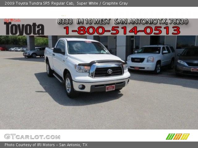 2009 Toyota Tundra SR5 Regular Cab in Super White