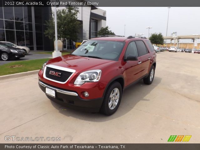 2012 GMC Acadia SL in Crystal Red Tintcoat