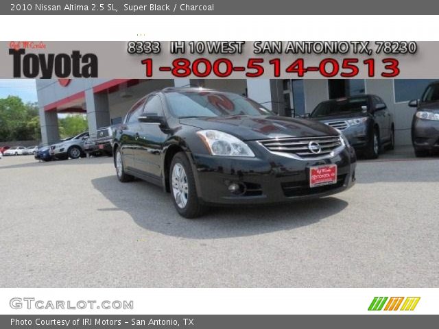 2010 Nissan Altima 2.5 SL in Super Black