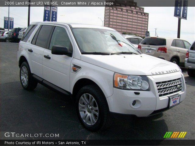 2006 Land Rover LR3 V8 HSE in Chawton White