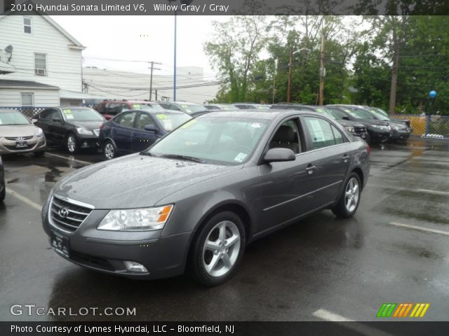 2010 Hyundai Sonata Limited V6 in Willow Gray