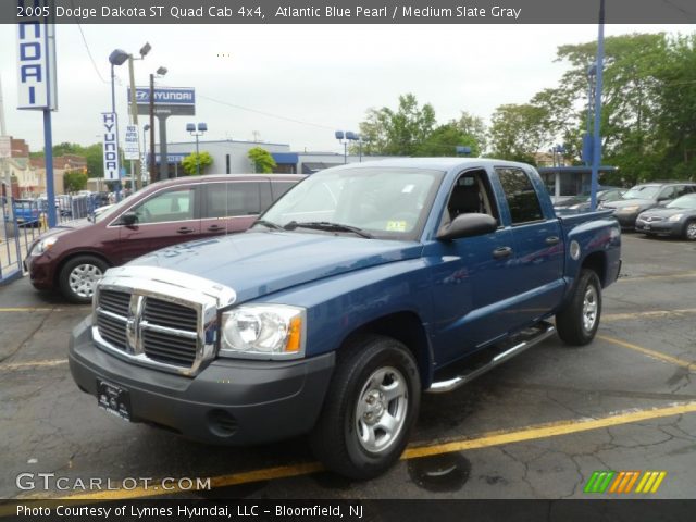 2005 Dodge Dakota ST Quad Cab 4x4 in Atlantic Blue Pearl