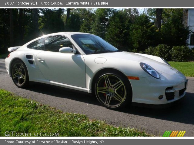 2007 Porsche 911 Turbo Coupe in Carrara White