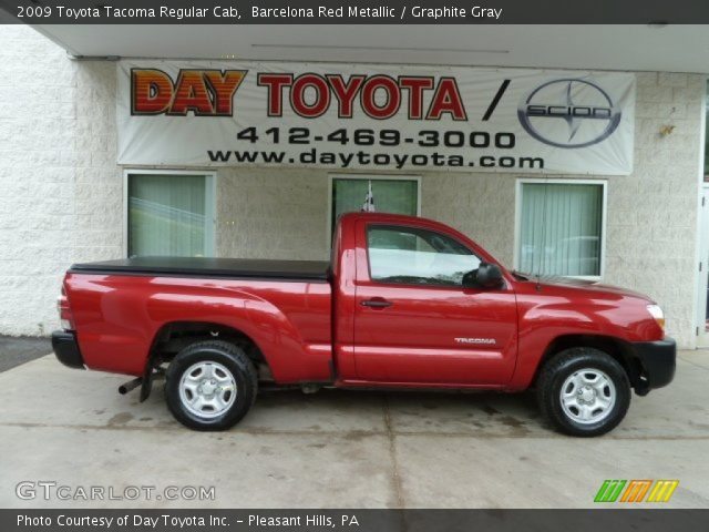 2009 Toyota Tacoma Regular Cab in Barcelona Red Metallic