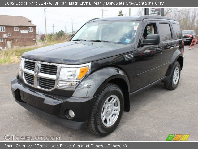 2009 Dodge Nitro SE 4x4 in Brilliant Black Crystal Pearl