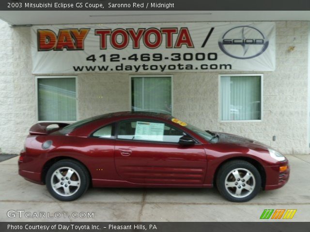 2003 Mitsubishi Eclipse GS Coupe in Saronno Red