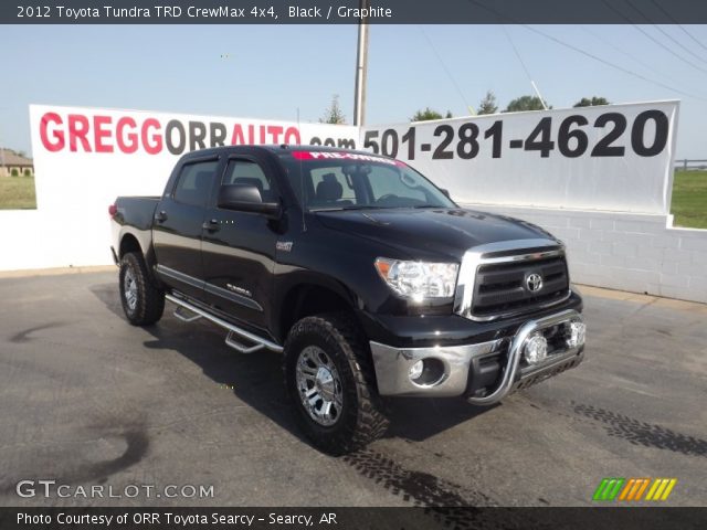 2012 Toyota Tundra TRD CrewMax 4x4 in Black