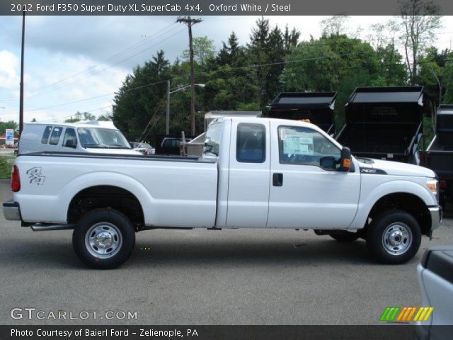 2012 Ford F350 Super Duty XL SuperCab 4x4 in Oxford White