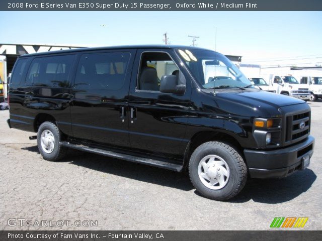 2008 Ford E Series Van E350 Super Duty 15 Passenger in Oxford White