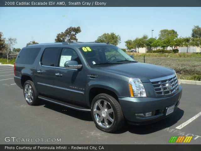 2008 Cadillac Escalade ESV AWD in Stealth Gray