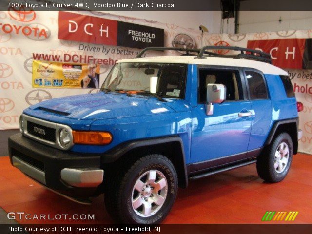 2007 Toyota FJ Cruiser 4WD in Voodoo Blue