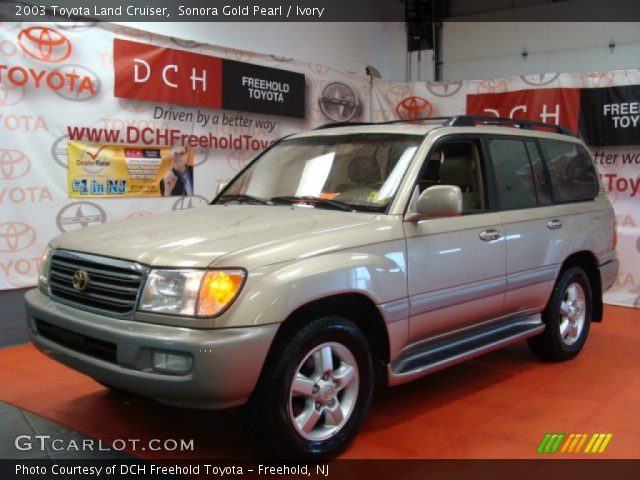 2003 Toyota Land Cruiser  in Sonora Gold Pearl