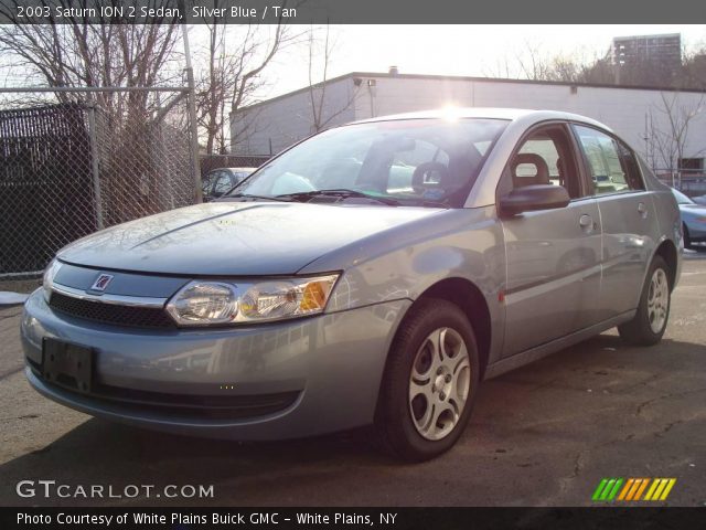 2003 Saturn ION 2 Sedan in Silver Blue