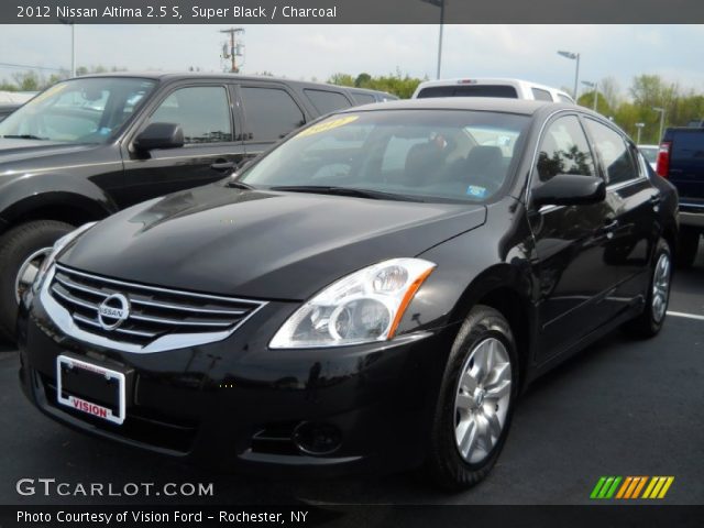 2012 Nissan Altima 2.5 S in Super Black