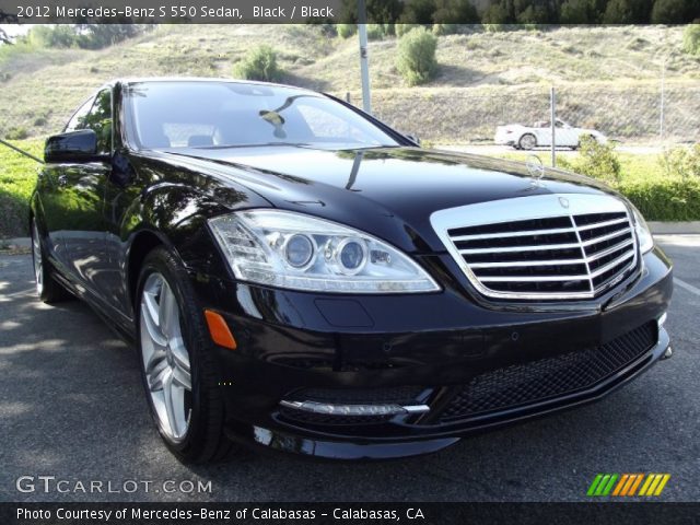 2012 Mercedes-Benz S 550 Sedan in Black