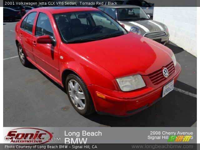 2001 Volkswagen Jetta GLX VR6 Sedan in Tornado Red