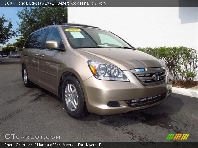 2007 Honda Odyssey EX-L in Desert Rock Metallic