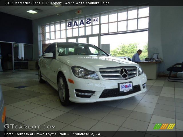 2012 Mercedes-Benz C 350 Sport in Arctic White