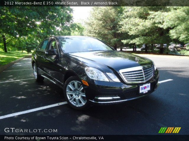 2012 Mercedes-Benz E 350 4Matic Sedan in Black