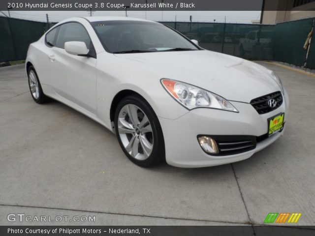 2010 Hyundai Genesis Coupe 3.8 Coupe in Karussell White