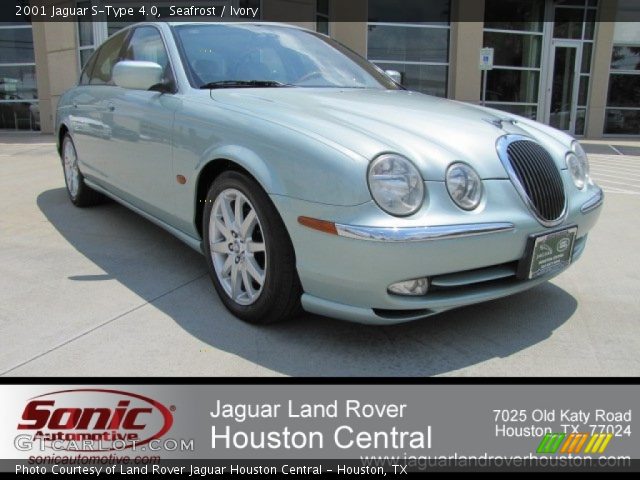 2001 Jaguar S-Type 4.0 in Seafrost