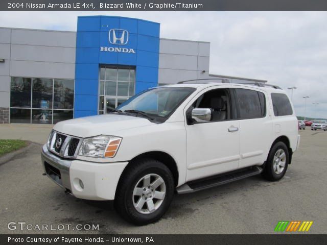 2004 Nissan Armada LE 4x4 in Blizzard White