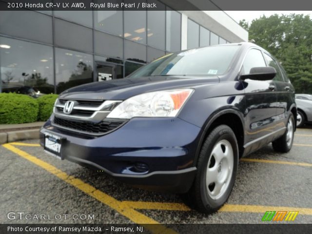 2010 Honda CR-V LX AWD in Royal Blue Pearl