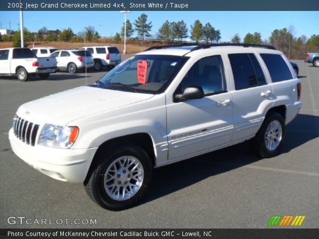 2002 Jeep Grand Cherokee Limited 4x4 in Stone White