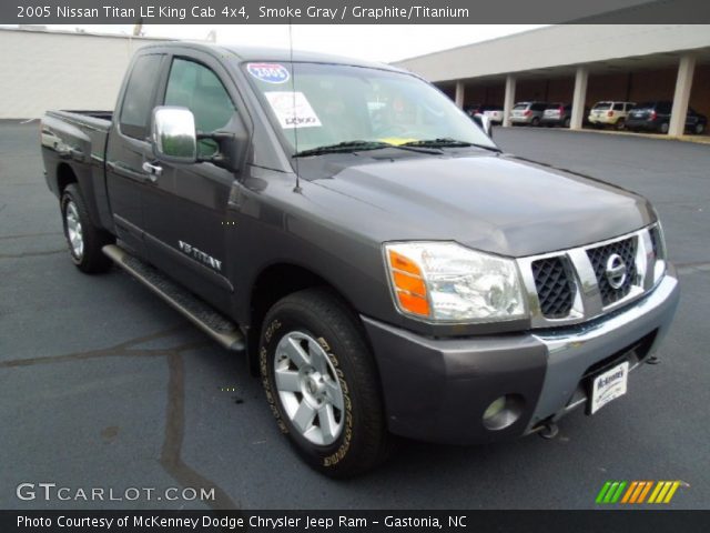 2005 Nissan Titan LE King Cab 4x4 in Smoke Gray