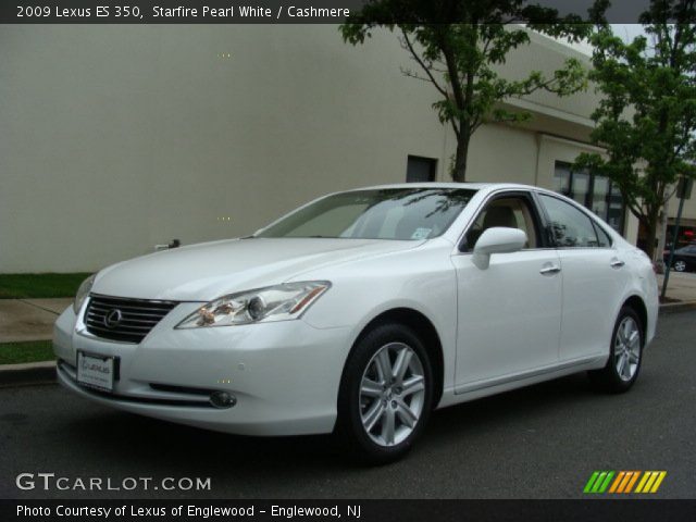 2009 Lexus ES 350 in Starfire Pearl White