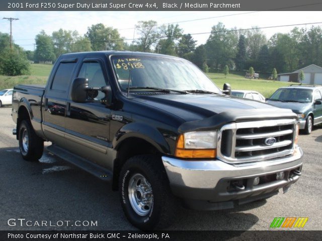 2001 Ford F250 Super Duty Lariat Super Crew 4x4 in Black