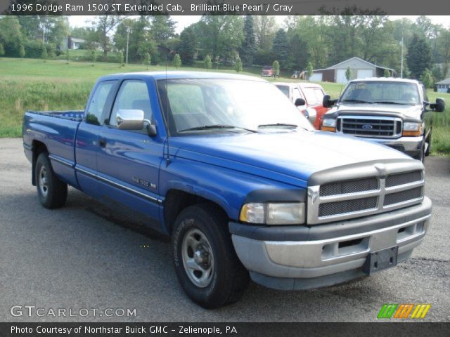 1996 Dodge Ram 1500 ST Extended Cab in Brilliant Blue Pearl