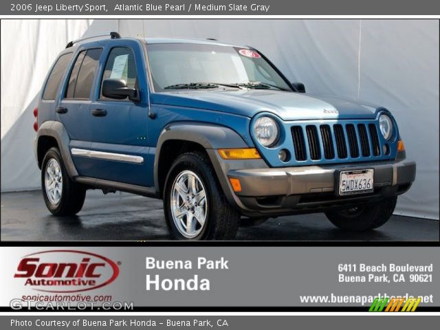 2006 Jeep Liberty Sport in Atlantic Blue Pearl
