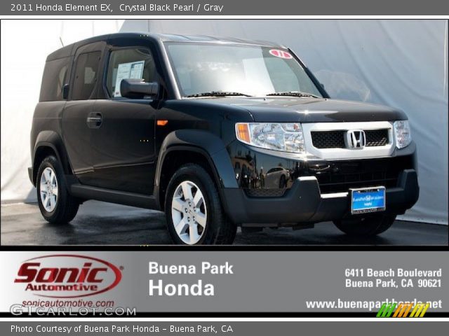 2011 Honda Element EX in Crystal Black Pearl