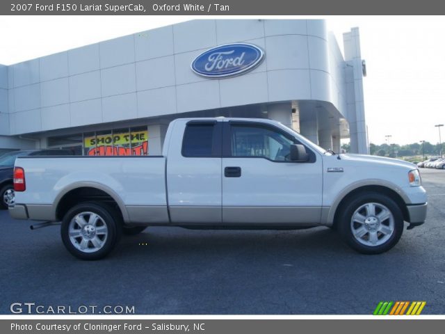 2007 Ford F150 Lariat SuperCab in Oxford White