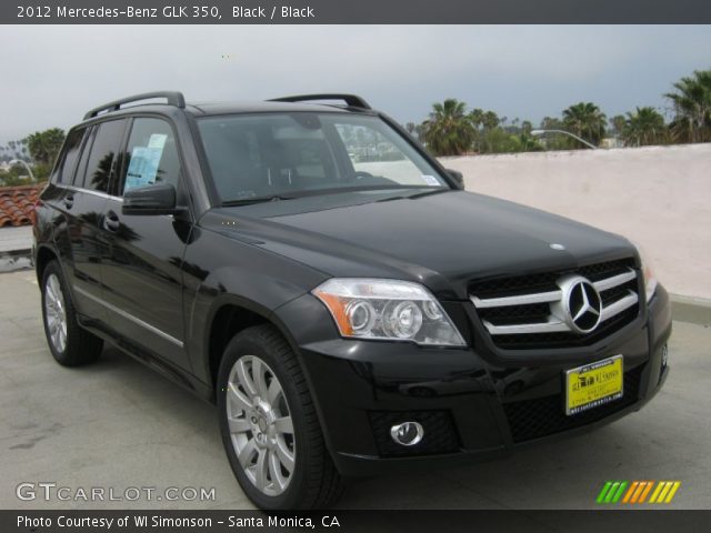 2012 Mercedes-Benz GLK 350 in Black