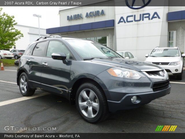 2007 Acura RDX  in Carbon Gray Pearl