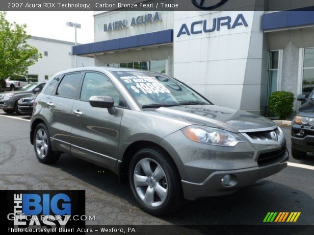 2007 Acura RDX Technology in Carbon Bronze Pearl