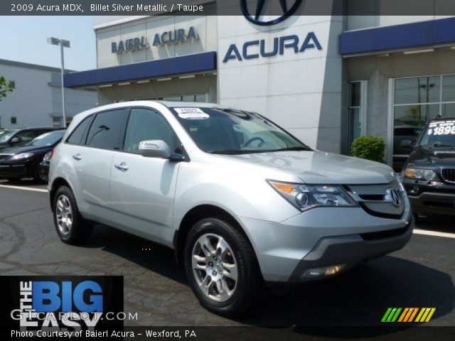 2009 Acura MDX  in Billet Silver Metallic