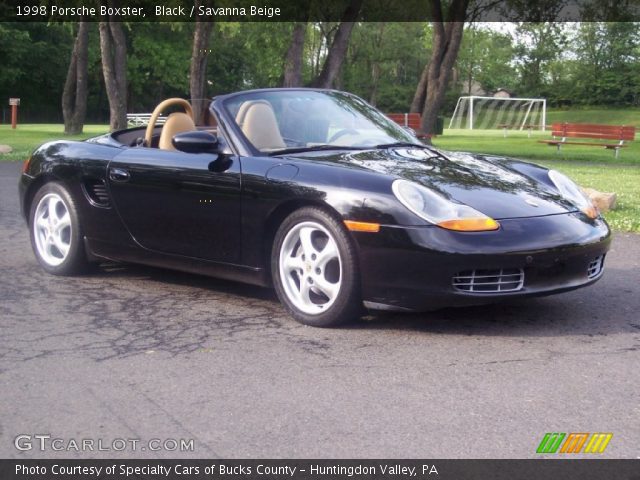 1998 Porsche Boxster  in Black