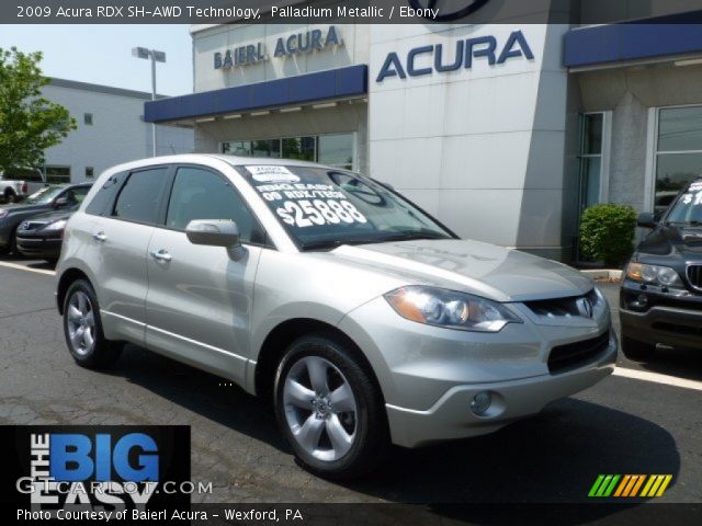 2009 Acura RDX SH-AWD Technology in Palladium Metallic