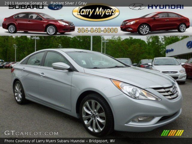 2011 Hyundai Sonata SE in Radiant Silver