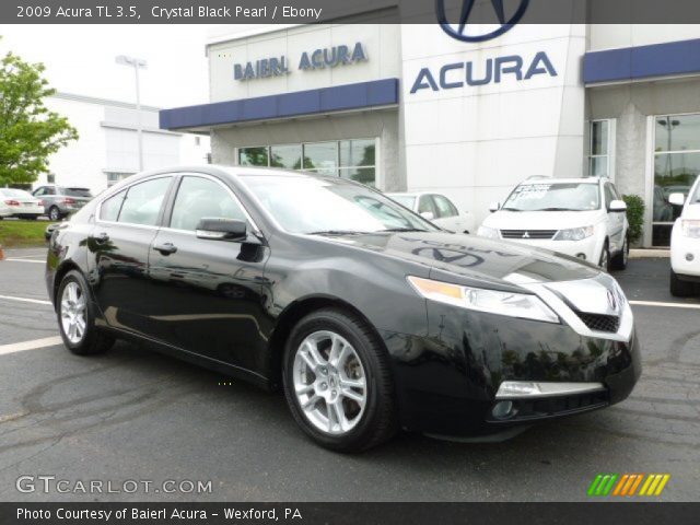 2009 Acura TL 3.5 in Crystal Black Pearl