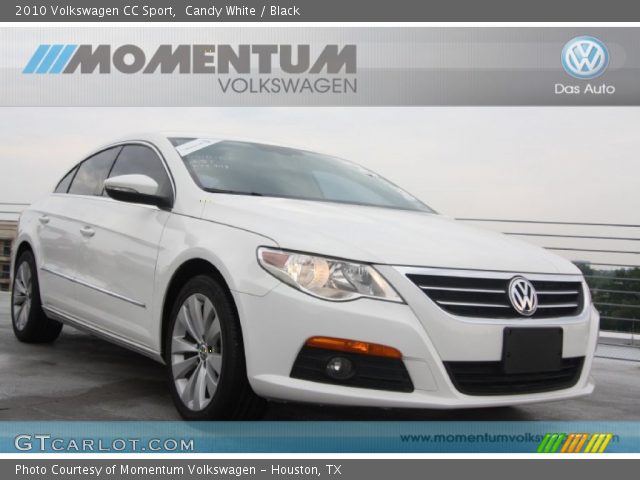 2010 Volkswagen CC Sport in Candy White