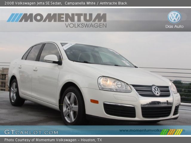 2008 Volkswagen Jetta SE Sedan in Campanella White